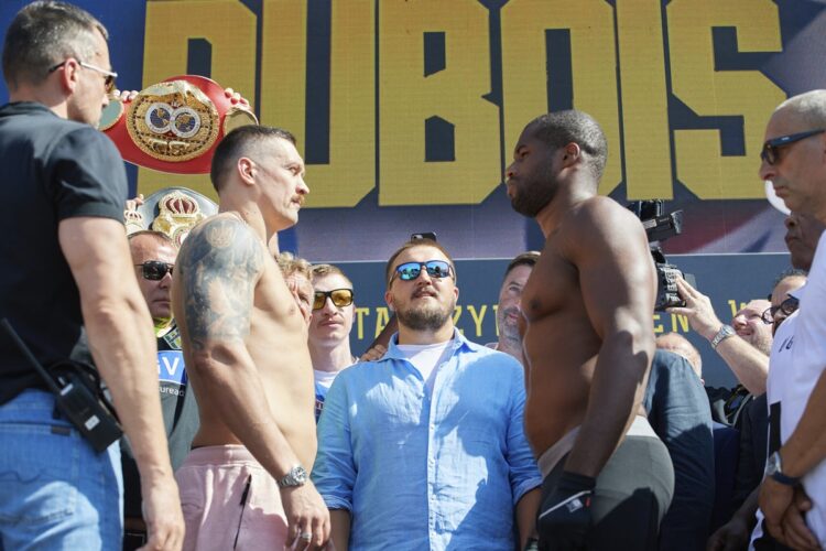 British Heavyweight Dubois Comes In Light In Preparation For War Against Unbeaten Star Usyk