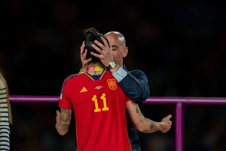 President Of Spanish FA Suspended Over Row Of Forced World Cup Kiss