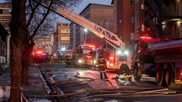 Tragic: Raging Fire In South African Multi-Storey Building Accommodating Homeless Kills 73