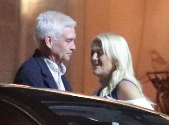 Disgraced Phil Schofield Spotted On Night Out With Former This Morning Co Star