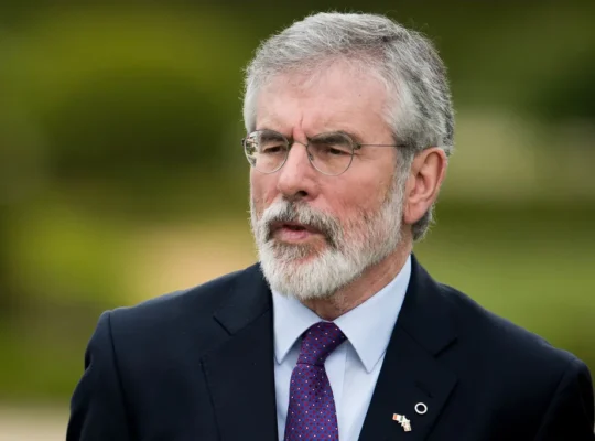 Sensitive Document At Centre Of Major PSNI Data Breach Posted On Wall Facing Sinn Fein’s Office