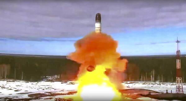 Putin Announces Deployment Of Satan II Missiles