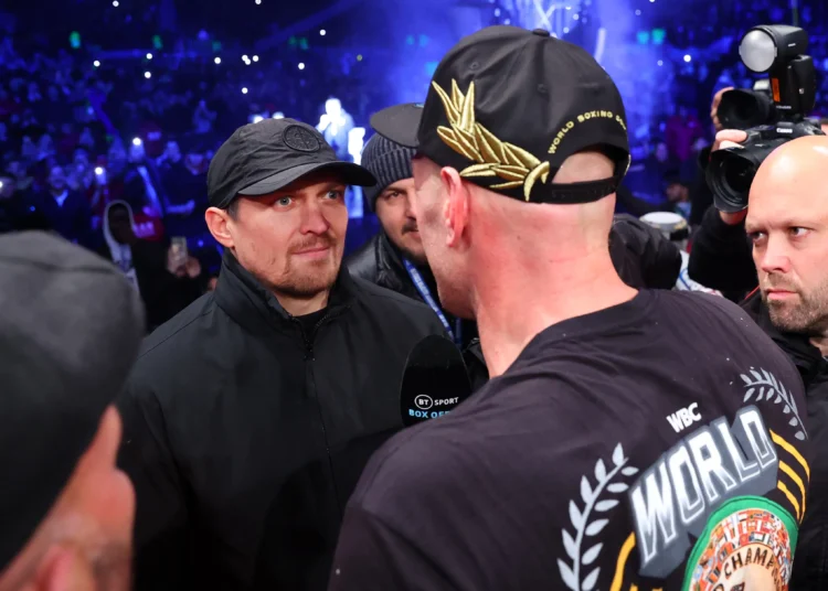 Tyson Fury And Usyk Finally Sign Contract For Much Awaited Unified Heavyweight Champipnship Gight