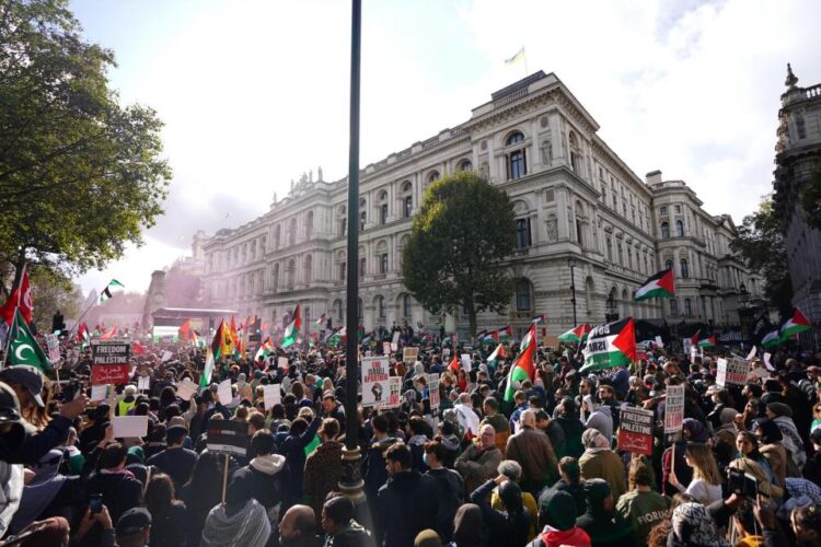 Multiple Arrests Following Pro Palestinian Demonstration