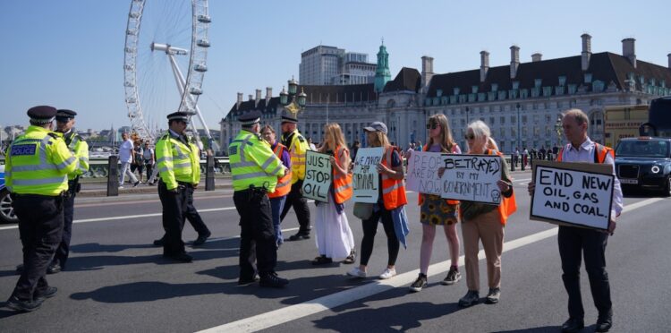 Three Arrests Following Just Oil Stop Protests