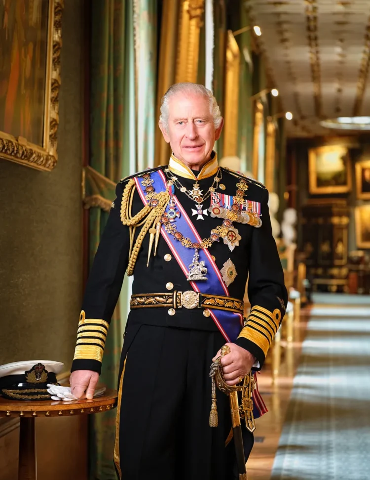 Cabinet Office Releases New Official Portrait Of King Charles