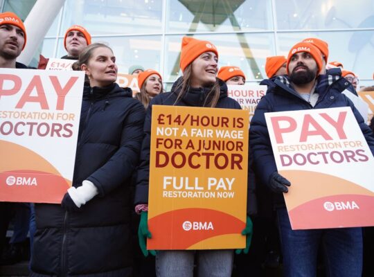 Junior Doctors Embark On Six Day Historic Strike