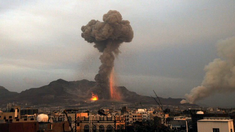 U.S And UK Conduct Second Round Of Airstrikes Against Yemen