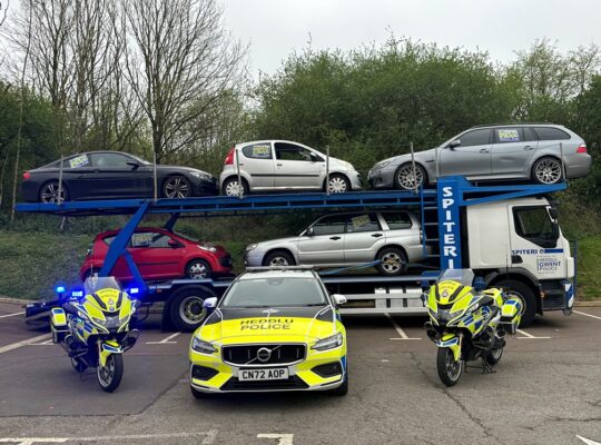 Police In Five Forces Target Uninsured Drivers And Seize Multiple Vehicles