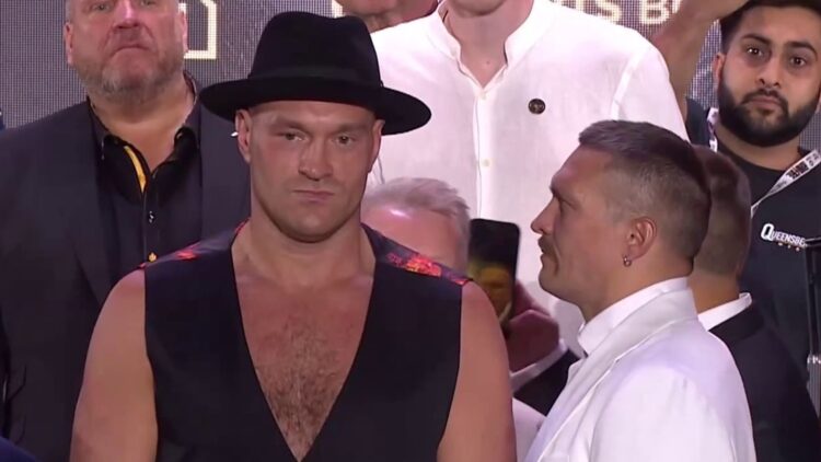 Fury’s Confidence In Final Press Conference Questionable Ahead Of Big Usyk Test