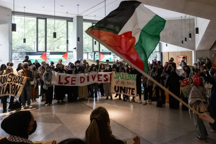 London School Of Economics Students Call For Uni To Divest From Fossil Fuel Over Israel War