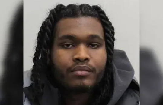 Footage shows moment London murderer is arrested in shop