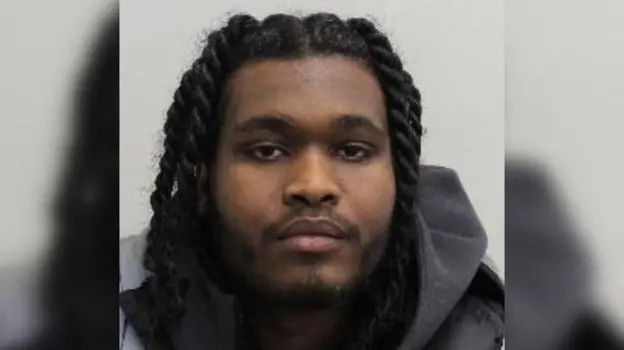 Footage shows moment London murderer is arrested in shop