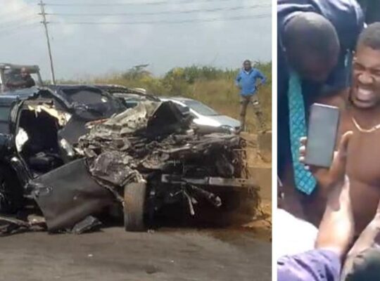 How Anthony Joshua’s Position in doomed vehicle helped him survive Deadly Nigeria Crash