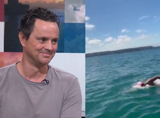 Ex-EastEnders Star Completes Herculean ultra-Swim Across Lake Geneva in Emotional Fundraising Push