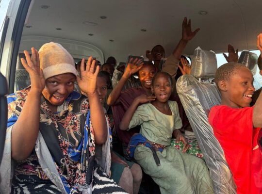 Nigerian Authourities  eventually secure release of 130 kidnapped children
