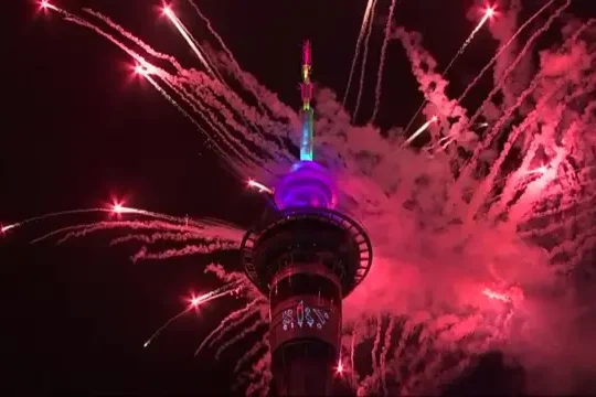 West Coast ushers in 2026 as some Pacific Islands still await New Year