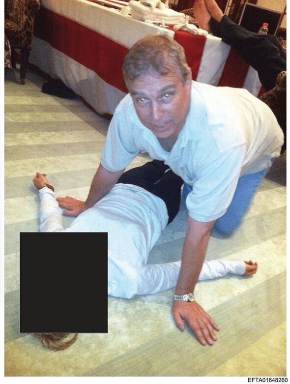 Andrew Shown On All Fours Over Woman In Recently Released Epstein Photos