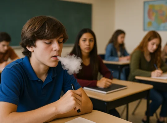 Schools on the front line as vaping spreads among children