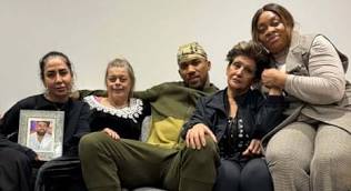 Mourning Anthony Joshua attends funeral of his late best friends