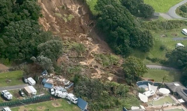 New Zealand Storms Leave Trails of Destruction: People Missing After Landslide at Campsite