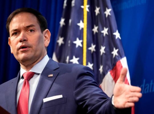 Rubio Briefs Top U.S. Lawmakers on Iran as Tensions Escalate