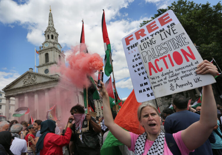 Palestinian Action Demonstrators Will Not Face Court Until High Court Ruling Is Concluded