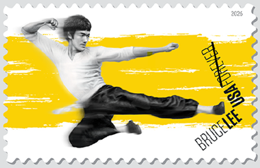 U.S Postal Service Honours Legendary Bruce Lee With New Forever Stamps