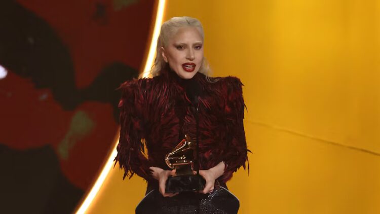 Lady Gaga Shines With Award At 68th Annual Grammy Awards