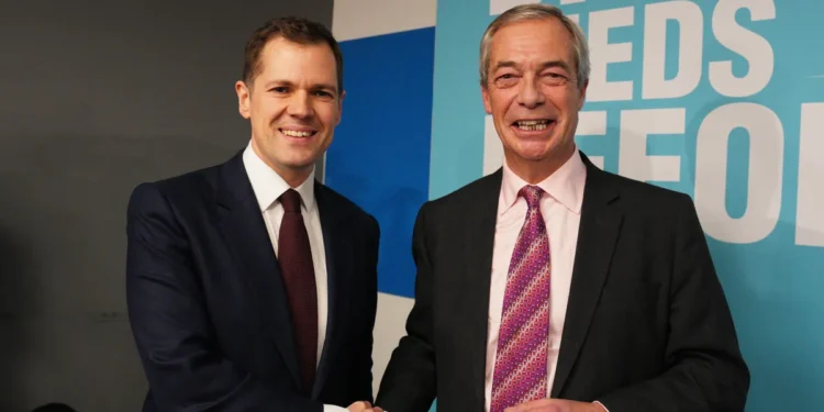 Farage Taps Jenrick as Reform UK’s Chancellor‑in‑Waiting