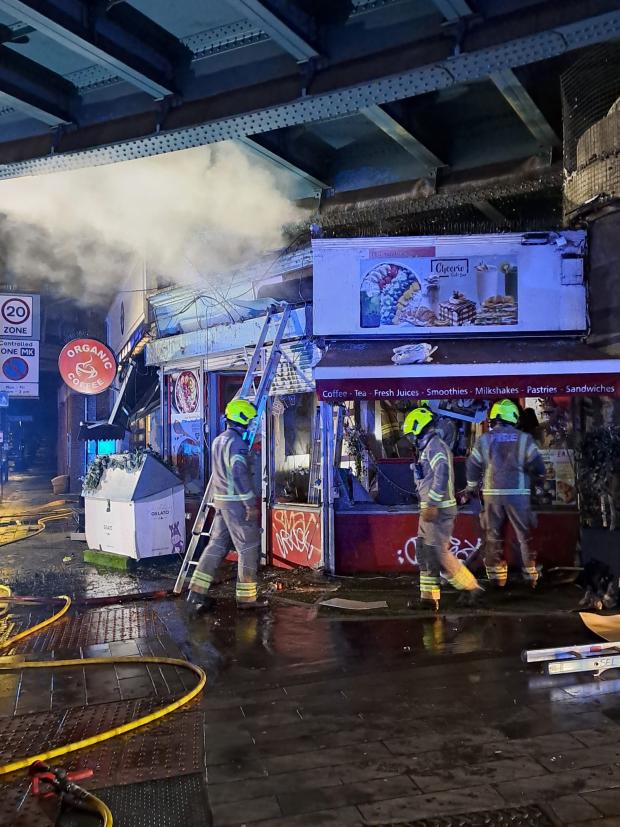 Beloved Cafe Adjacent To Kilburn Station Destroyed By Fire