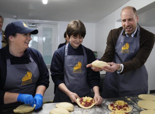 Everyone Loves A Trier Says William After Making ‘Passable’ Cornish pasty