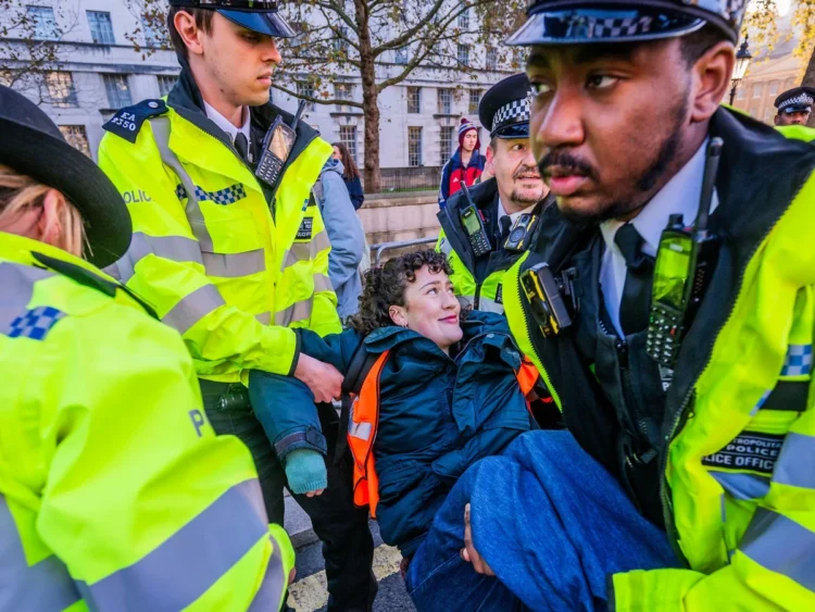Britain’s Top Police Commissioner’s Warning That Human Rights Law Is Hampering Protest Policing