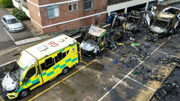 London Jewish Community On Edge After Ambulances Torched Fear of Chemical Attack Grows