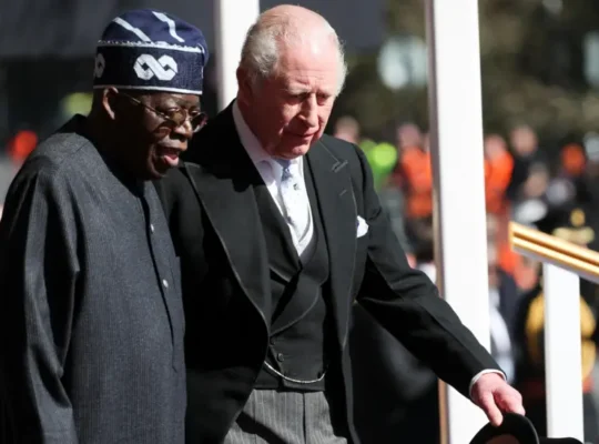 King Charles III Rolls Out Red Carpet To Nigerian President For State Visit