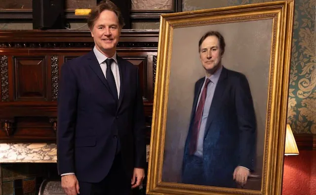 Nick Clegg’s Portrait Sparks Outrage and Confusion Online