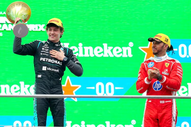 Kimi Antonelli Triumphs in China as Hamilton Breaks Ferrari Duck