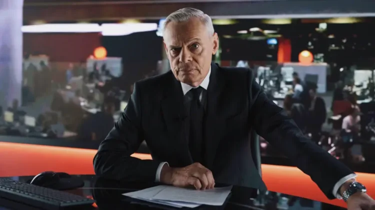 Viewers Treated To Compelling Martin Clunes Drama About Downfall Of Disgraced Newsreader Huw Edwards