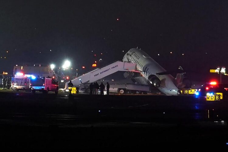 Pilot And Co-pilot Killed In Runway Collision At LaGuardia Airport After Plane Collides With Vehicle