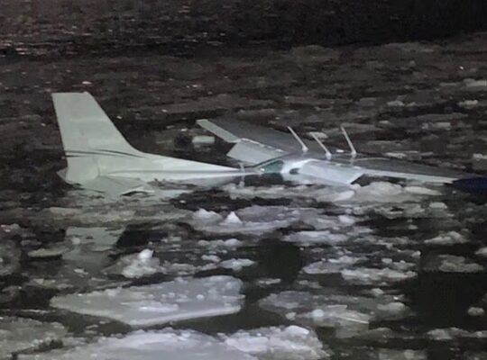 Miracle on the Hudson Again As Small Plane Lands in River And Two Swim To Safety