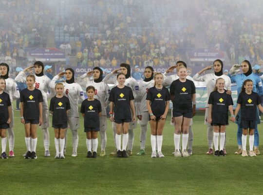 Iran Women’s Football Team Seeks Safety After Anthem Protest