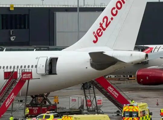 Manchester Airport Engineer Survives 30-Foot Fall From Jet2 Plane, Investigation Launched