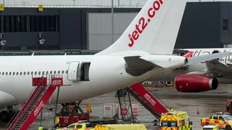 Manchester Airport Engineer Survives 30-Foot Fall From Jet2 Plane, Investigation Launched