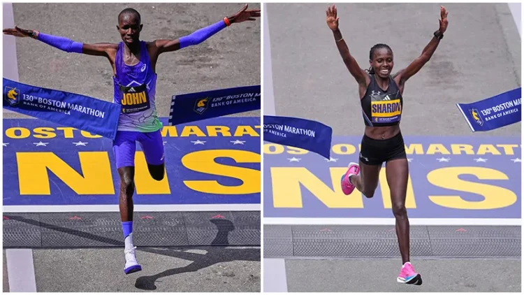 Korir Smashes Boston Record as Lokedi Secures Back-to-Back Wins