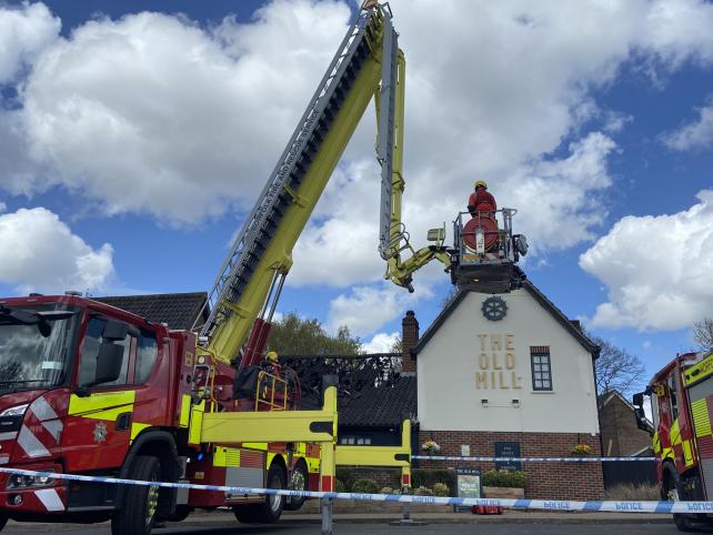 Police Launch Major Investigation After Village Pub Firebombed