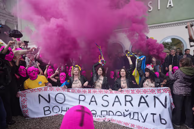 Art and Outrage Collide at Venice Biennale Protest