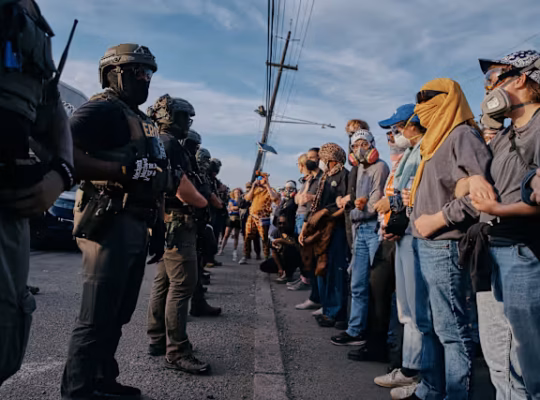 ICE Protest Clash Leads to Arrests in New Jersey