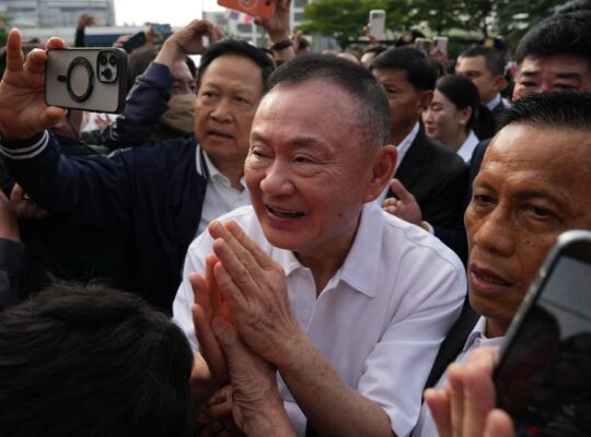 Thailand’s former PM released from prison after eight months