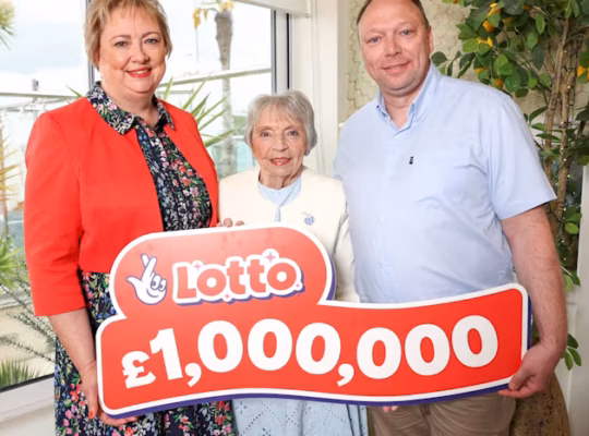 Widow Wins £1m With Lottery Numbers Chosen By late Husband After 60 years Marriage