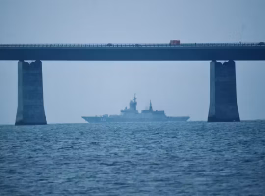 Russian warship fires warning shots in Channel as UK launches investigation